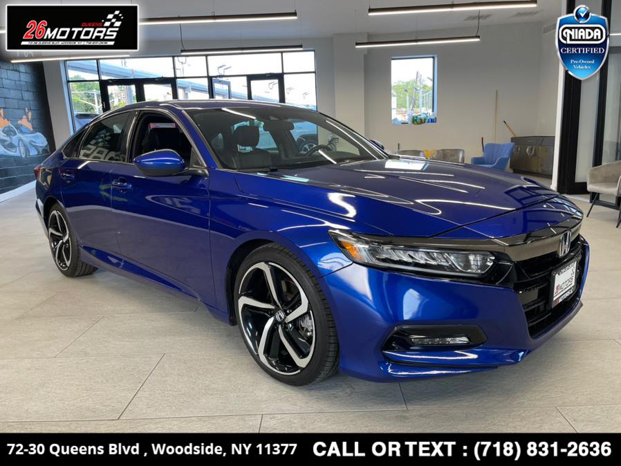 Used Honda Accord Sedan Sport 2.0T Auto 2018 | 26 Motors Queens. Woodside, New York Used Honda Accord Sedan Sport 2.0T Auto 2018 | 26 Motors Queens. Woodside, New York