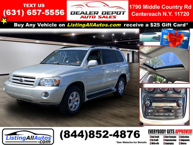 Used 2006 Toyota Highlander in Patchogue, New York | www.ListingAllAutos.com. Patchogue, New York
