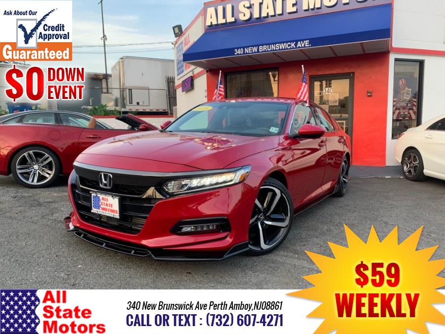 2018 Honda Accord Sedan Sport 1.5T CVT, available for sale in Perth Amboy, New Jersey | All State Motor Inc. Perth Amboy, New Jersey