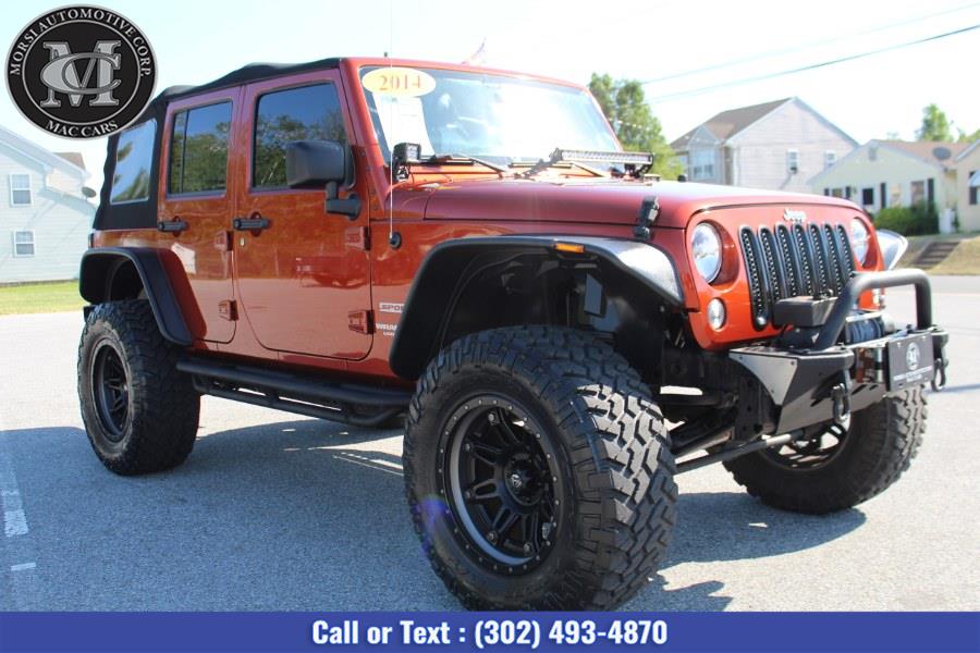 Used Jeep Wrangler Unlimited 4WD 4dr Sport 2014 | Morsi Automotive Corp. New Castle, Delaware