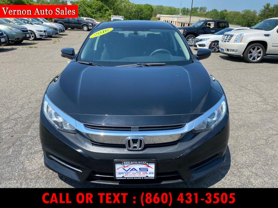 2016 Honda Civic Sedan 4dr CVT EX, available for sale in Manchester, Connecticut | Vernon Auto Sale & Service. Manchester, Connecticut 2016 Honda Civic Sedan 4dr CVT EX, available for sale in Manchester, Connecticut | Vernon Auto Sale & Service. Manchester, Connecticut