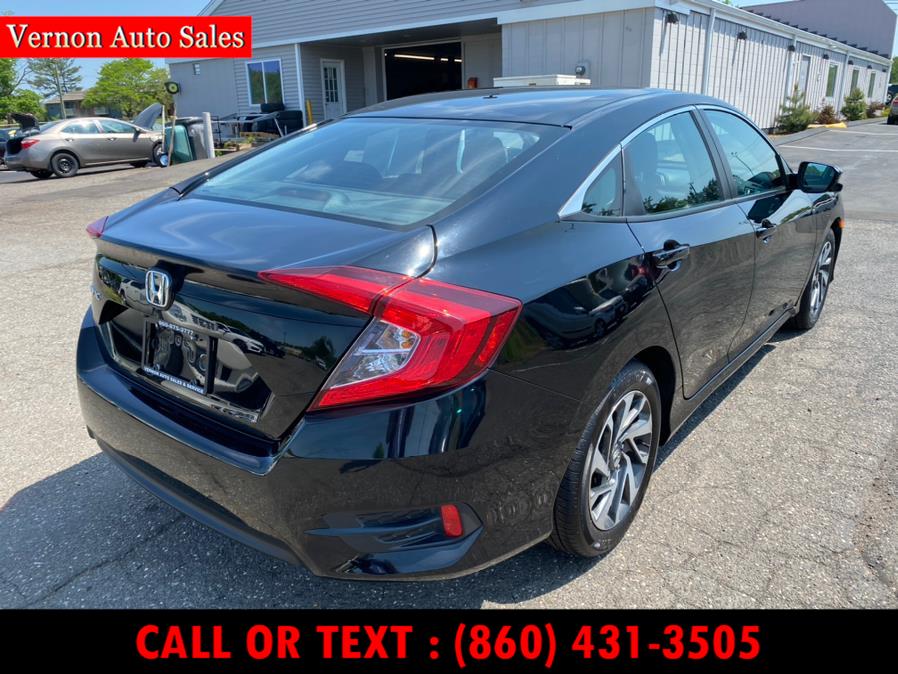 2016 Honda Civic Sedan 4dr CVT EX, available for sale in Manchester, Connecticut | Vernon Auto Sale & Service. Manchester, Connecticut 2016 Honda Civic Sedan 4dr CVT EX, available for sale in Manchester, Connecticut | Vernon Auto Sale & Service. Manchester, Connecticut