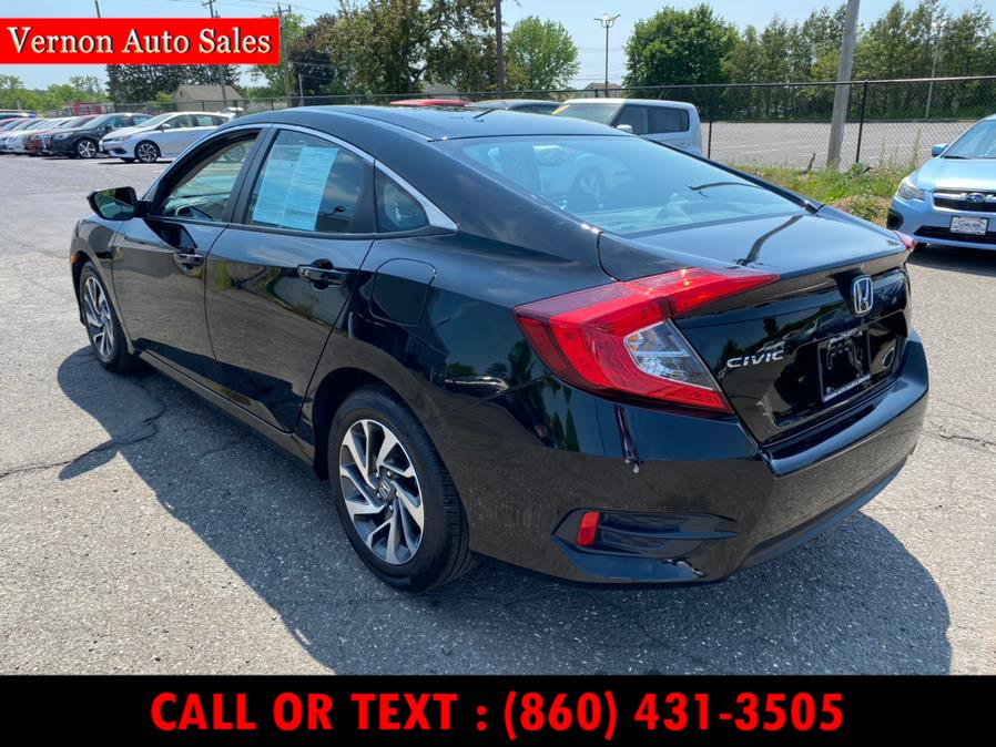 2016 Honda Civic Sedan 4dr CVT EX, available for sale in Manchester, Connecticut | Vernon Auto Sale & Service. Manchester, Connecticut 2016 Honda Civic Sedan 4dr CVT EX, available for sale in Manchester, Connecticut | Vernon Auto Sale & Service. Manchester, Connecticut