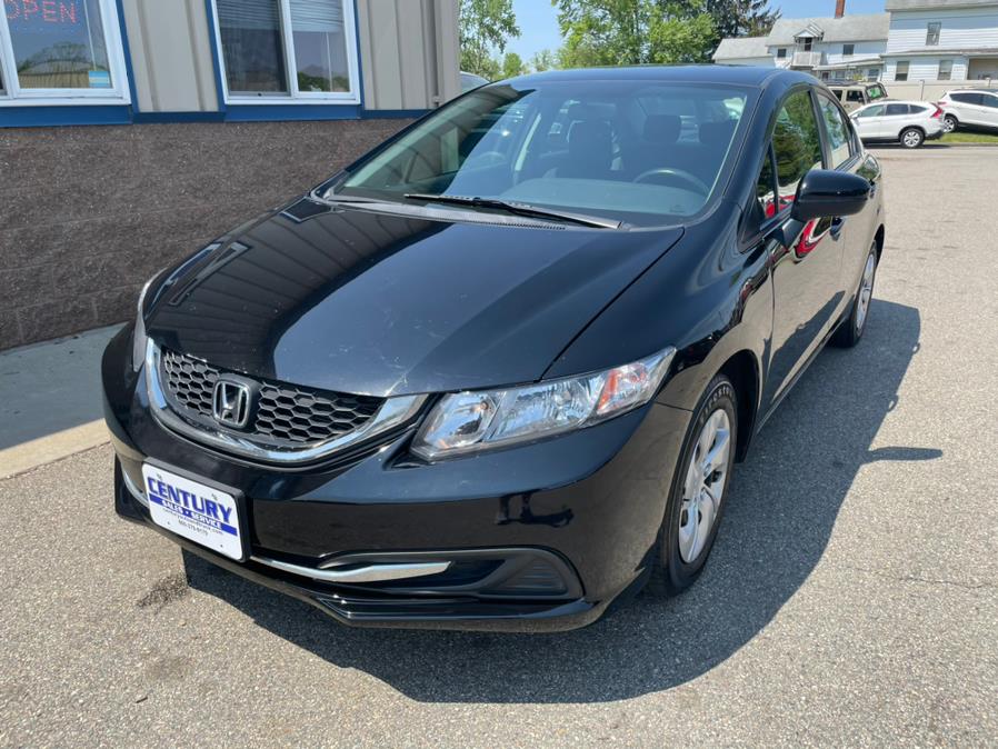 2015 Honda Civic Sedan 4dr CVT LX, available for sale in East Windsor, Connecticut | Century Auto And Truck. East Windsor, Connecticut