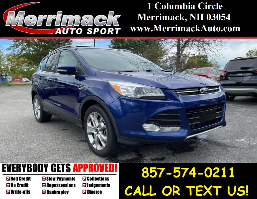 2015 Ford Escape 4WD 4dr Titanium, available for sale in Merrimack, New Hampshire | Merrimack Autosport. Merrimack, New Hampshire