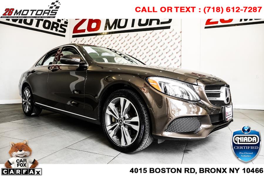 Used Mercedes-Benz C-Class C 300 4MATIC Sedan 2018 | 26 Motors Corp. Bronx, New York Used Mercedes-Benz C-Class C 300 4MATIC Sedan 2018 | 26 Motors Corp. Bronx, New York