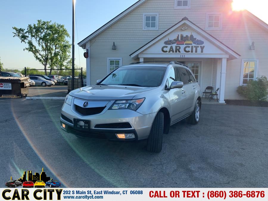 2011 Acura MDX AWD 4dr Tech/Entertainment Pkg, available for sale in East Windsor, Connecticut | Car City LLC. East Windsor, Connecticut