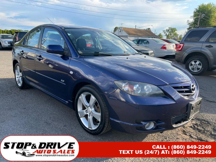 Used Mazda Mazda3 4dr Sdn s Touring Manual 2006 | Stop & Drive Auto Sales. East Windsor, Connecticut