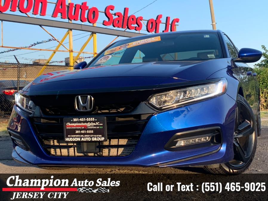 2018 Honda Accord Sedan Sport 1.5T CVT, available for sale in Jersey City, New Jersey | Champion Auto Sales. Jersey City, New Jersey