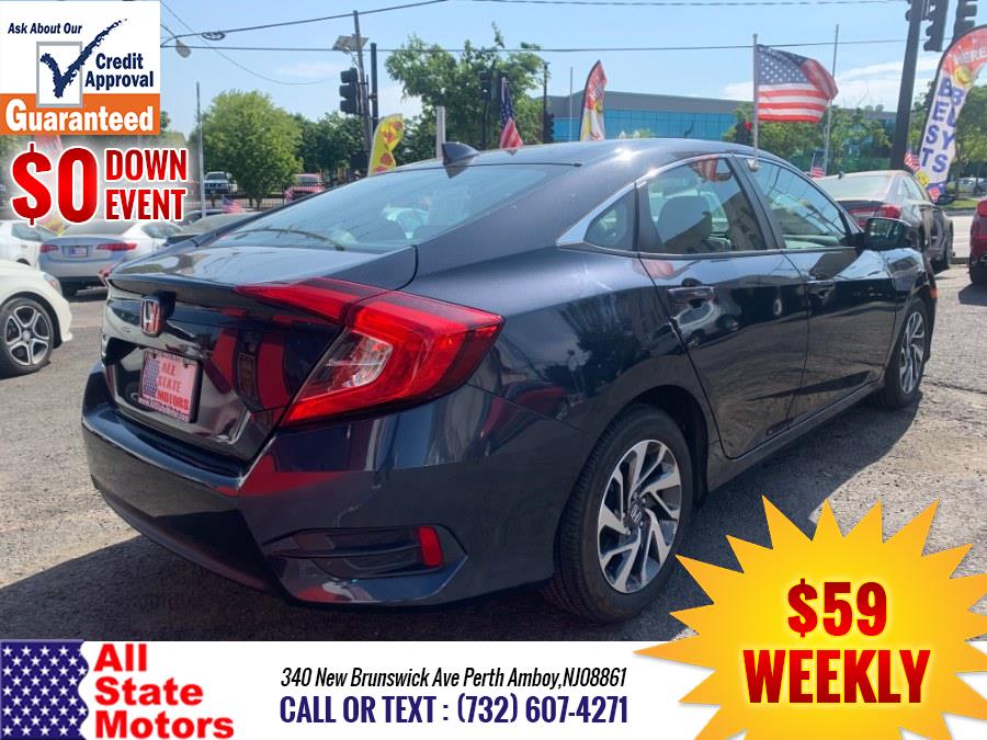 2018 Honda Civic Sedan EX CVT, available for sale in Perth Amboy, New Jersey | All State Motor Inc. Perth Amboy, New Jersey 2018 Honda Civic Sedan EX CVT, available for sale in Perth Amboy, New Jersey | All State Motor Inc. Perth Amboy, New Jersey