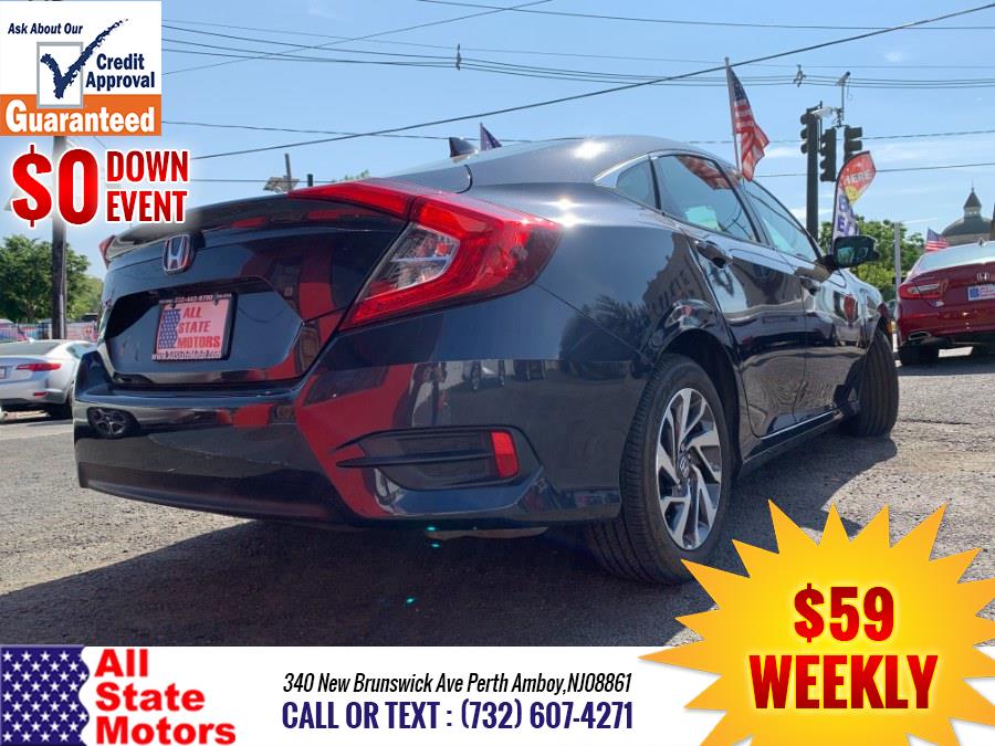2018 Honda Civic Sedan EX CVT, available for sale in Perth Amboy, New Jersey | All State Motor Inc. Perth Amboy, New Jersey 2018 Honda Civic Sedan EX CVT, available for sale in Perth Amboy, New Jersey | All State Motor Inc. Perth Amboy, New Jersey