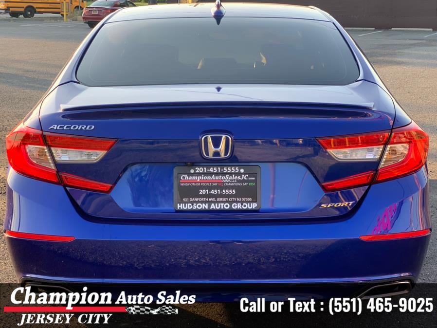 Used Honda Accord Sedan Sport 1.5T CVT 2018 | Champion Auto Sales of JC. Jersey City, New Jersey Used Honda Accord Sedan Sport 1.5T CVT 2018 | Champion Auto Sales of JC. Jersey City, New Jersey