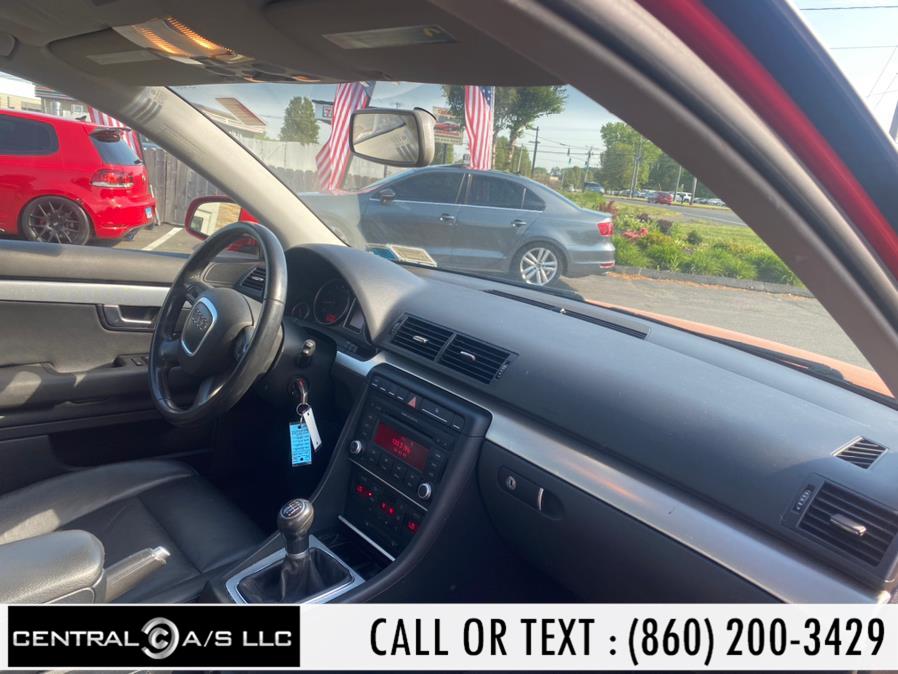 2008 Audi A4 4dr Sdn Man SE 2.0T FrontTrak, available for sale in East Windsor, Connecticut | Central A/S LLC. East Windsor, Connecticut 2008 Audi A4 4dr Sdn Man SE 2.0T FrontTrak, available for sale in East Windsor, Connecticut | Central A/S LLC. East Windsor, Connecticut