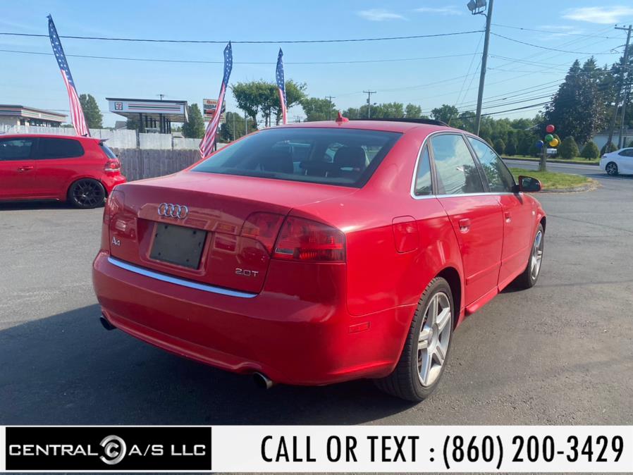 2008 Audi A4 4dr Sdn Man SE 2.0T FrontTrak, available for sale in East Windsor, Connecticut | Central A/S LLC. East Windsor, Connecticut 2008 Audi A4 4dr Sdn Man SE 2.0T FrontTrak, available for sale in East Windsor, Connecticut | Central A/S LLC. East Windsor, Connecticut