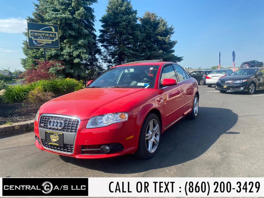 2008 Audi A4 4dr Sdn Man SE 2.0T FrontTrak, available for sale in East Windsor, Connecticut | Central A/S LLC. East Windsor, Connecticut 2008 Audi A4 4dr Sdn Man SE 2.0T FrontTrak, available for sale in East Windsor, Connecticut | Central A/S LLC. East Windsor, Connecticut