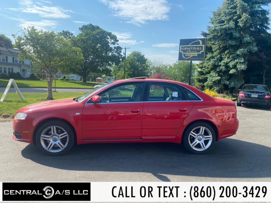2008 Audi A4 4dr Sdn Man SE 2.0T FrontTrak, available for sale in East Windsor, Connecticut | Central A/S LLC. East Windsor, Connecticut 2008 Audi A4 4dr Sdn Man SE 2.0T FrontTrak, available for sale in East Windsor, Connecticut | Central A/S LLC. East Windsor, Connecticut