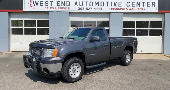 2011 GMC Sierra 1500 4WD Reg Cab 119.0" Work Truck, available for sale in Waterbury, Connecticut | West End Automotive Center. Waterbury, Connecticut
