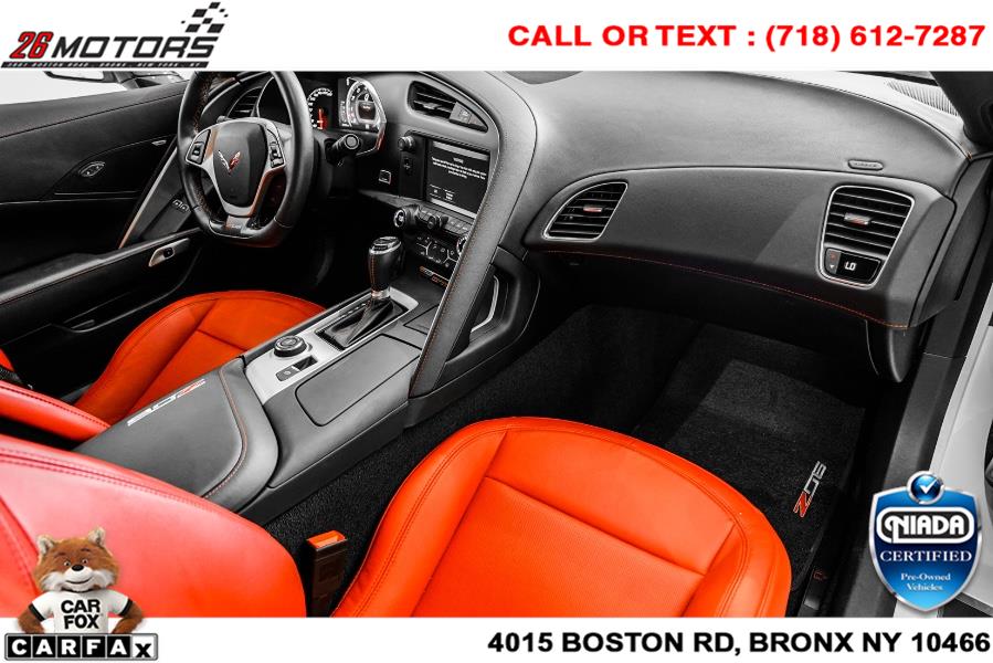 Used Chevrolet Corvette 2dr Z06 Cpe w/1LZ 2016 | 26 Motors Corp. Bronx, New York Used Chevrolet Corvette 2dr Z06 Cpe w/1LZ 2016 | 26 Motors Corp. Bronx, New York