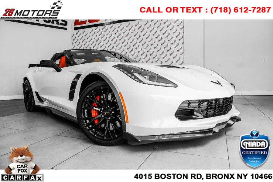 Used Chevrolet Corvette 2dr Z06 Cpe w/1LZ 2016 | 26 Motors Corp. Bronx, New York Used Chevrolet Corvette 2dr Z06 Cpe w/1LZ 2016 | 26 Motors Corp. Bronx, New York