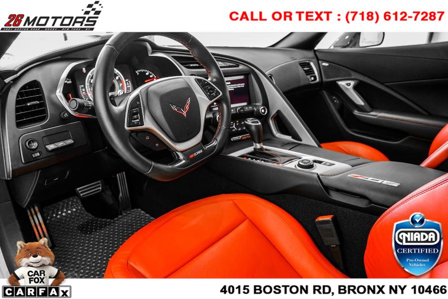 Used Chevrolet Corvette 2dr Z06 Cpe w/1LZ 2016 | 26 Motors Corp. Bronx, New York Used Chevrolet Corvette 2dr Z06 Cpe w/1LZ 2016 | 26 Motors Corp. Bronx, New York