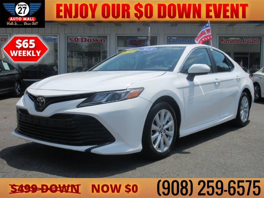 Used Toyota Camry LE Auto (Natl) 2019 | Route 27 Auto Mall. Linden, New Jersey Used Toyota Camry LE Auto (Natl) 2019 | Route 27 Auto Mall. Linden, New Jersey