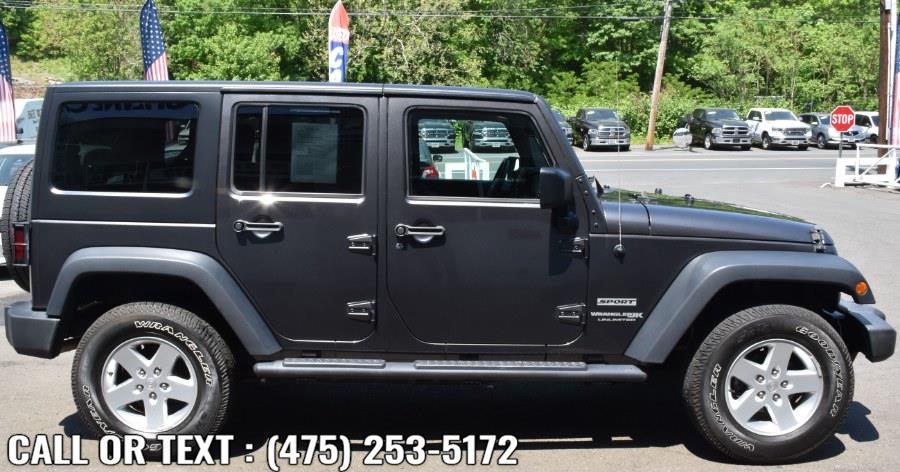 Used Jeep Wrangler JK Unlimited Sport 4x4 2018 | Highline Car Connection. Waterbury, Connecticut Used Jeep Wrangler JK Unlimited Sport 4x4 2018 | Highline Car Connection. Waterbury, Connecticut