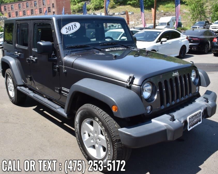 Used Jeep Wrangler JK Unlimited Sport 4x4 2018 | Highline Car Connection. Waterbury, Connecticut Used Jeep Wrangler JK Unlimited Sport 4x4 2018 | Highline Car Connection. Waterbury, Connecticut