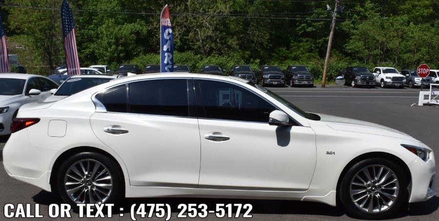 Used INFINITI Q50 3.0t LUXE AWD 2018 | Highline Car Connection. Waterbury, Connecticut Used INFINITI Q50 3.0t LUXE AWD 2018 | Highline Car Connection. Waterbury, Connecticut