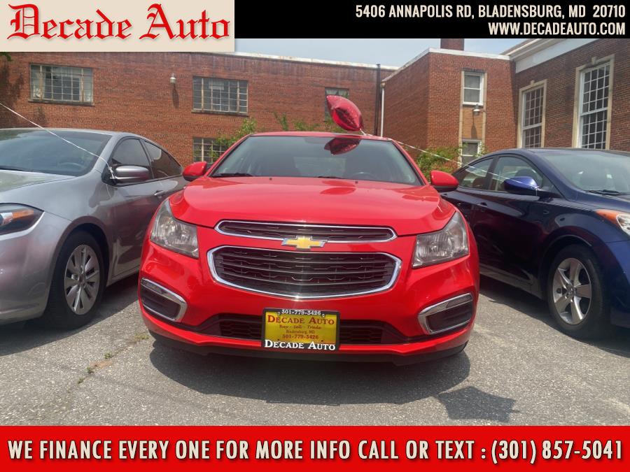 Used Chevrolet Cruze 4dr Sdn Auto 2LT 2015 | Decade Auto. Bladensburg, Maryland Used Chevrolet Cruze 4dr Sdn Auto 2LT 2015 | Decade Auto. Bladensburg, Maryland