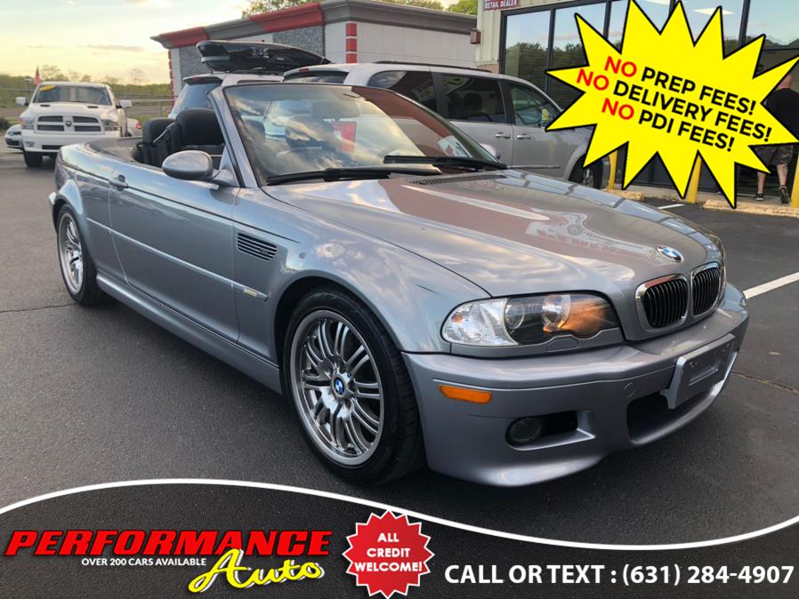 2004 BMW 3 Series M3 2dr Convertible, available for sale in Bohemia, New York | Performance Auto Inc. Bohemia, New York