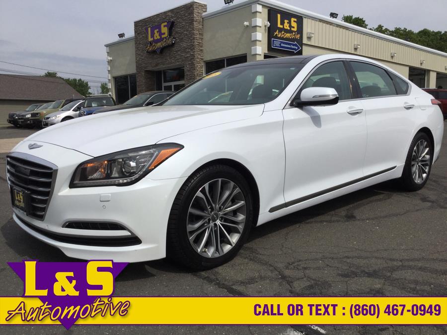 2015 Hyundai Genesis 4dr Sdn V6 3.8L AWD, available for sale in Plantsville, Connecticut | L&S Automotive LLC. Plantsville, Connecticut