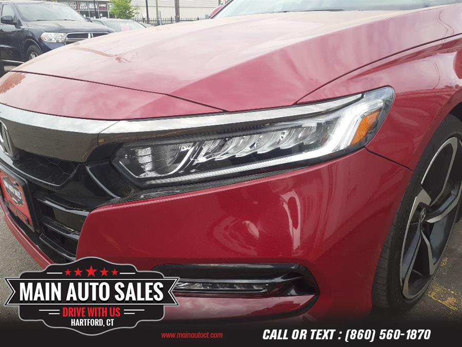 Used Honda Accord Sedan Sport 1.5T CVT 2018 | Main Auto Sales LLC. Hartford, Connecticut Used Honda Accord Sedan Sport 1.5T CVT 2018 | Main Auto Sales LLC. Hartford, Connecticut
