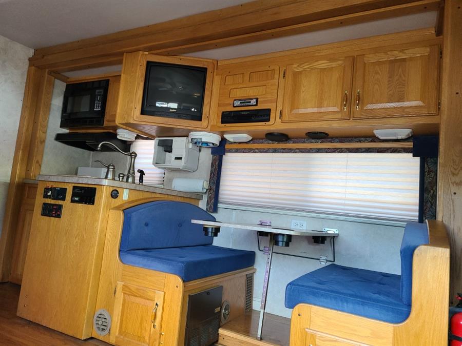 Used Freightliner 16/10 MG Camper Renegade Toy Hauler 2000 | National Auto Brokers, Inc.. Waterbury, Connecticut Used Freightliner 16/10 MG Camper Renegade Toy Hauler 2000 | National Auto Brokers, Inc.. Waterbury, Connecticut