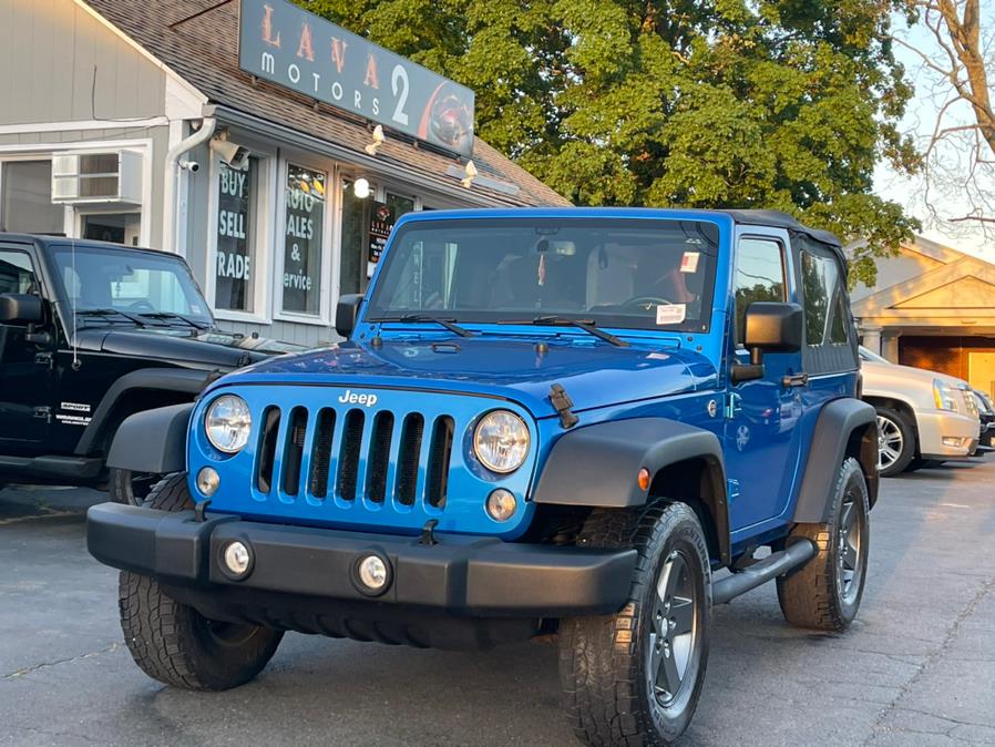 Used Jeep Wrangler 4WD 2dr Sport 2015 | Lava Motors 2 Inc. Canton, Connecticut Used Jeep Wrangler 4WD 2dr Sport 2015 | Lava Motors 2 Inc. Canton, Connecticut