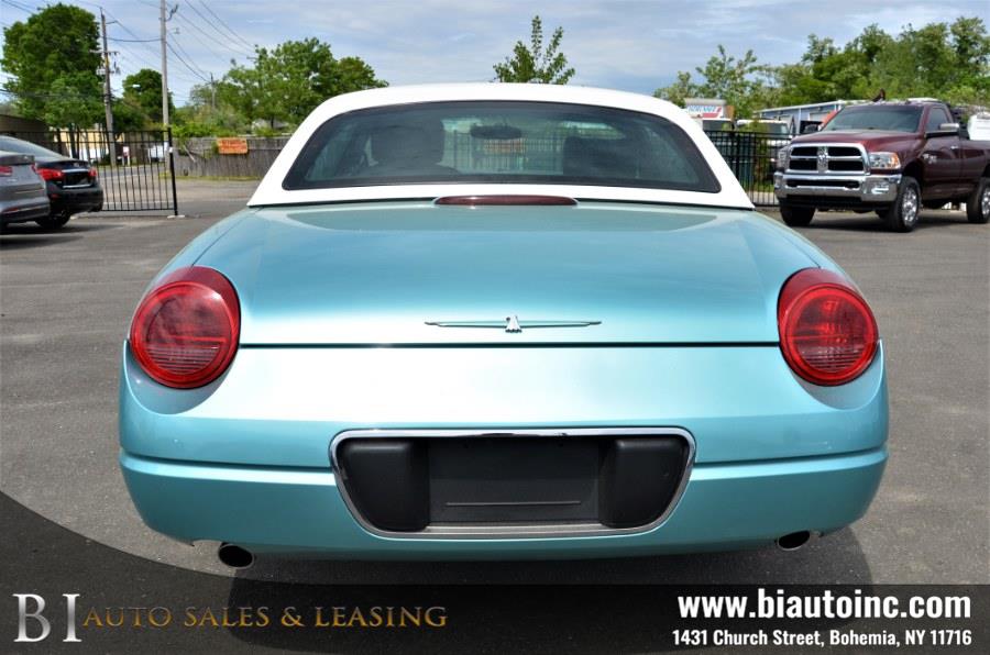 Used Ford Thunderbird 2dr Conv w/Hardtop Deluxe 2002 | B I Auto Sales. Bohemia, New York Used Ford Thunderbird 2dr Conv w/Hardtop Deluxe 2002 | B I Auto Sales. Bohemia, New York