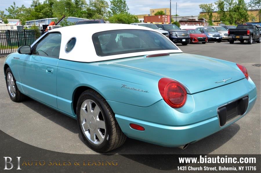 Used Ford Thunderbird 2dr Conv w/Hardtop Deluxe 2002 | B I Auto Sales. Bohemia, New York Used Ford Thunderbird 2dr Conv w/Hardtop Deluxe 2002 | B I Auto Sales. Bohemia, New York