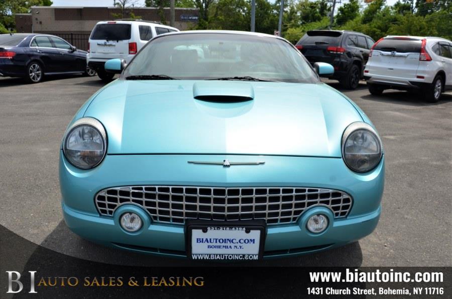 Used Ford Thunderbird 2dr Conv w/Hardtop Deluxe 2002 | B I Auto Sales. Bohemia, New York Used Ford Thunderbird 2dr Conv w/Hardtop Deluxe 2002 | B I Auto Sales. Bohemia, New York