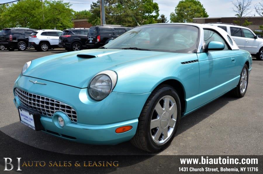 Used Ford Thunderbird 2dr Conv w/Hardtop Deluxe 2002 | B I Auto Sales. Bohemia, New York Used Ford Thunderbird 2dr Conv w/Hardtop Deluxe 2002 | B I Auto Sales. Bohemia, New York