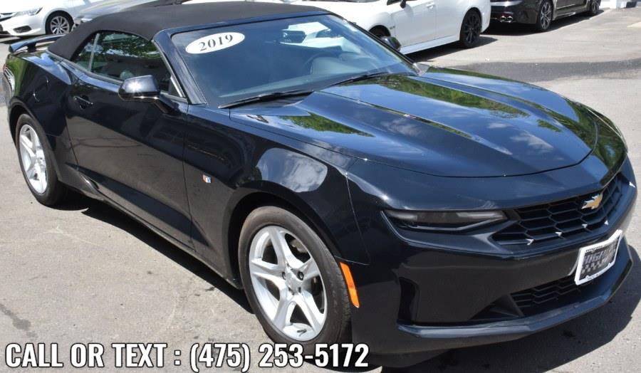 Used Chevrolet Camaro 2dr Conv 2019 | Highline Car Connection. Waterbury, Connecticut Used Chevrolet Camaro 2dr Conv 2019 | Highline Car Connection. Waterbury, Connecticut