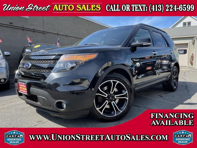 2014 Ford Explorer 4WD 4dr Sport, available for sale in West Springfield, Massachusetts | Union Street Auto Sales. West Springfield, Massachusetts