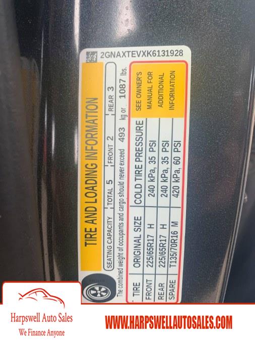 Used Chevrolet Equinox AWD 4dr LT w/2FL 2019 | Harpswell Auto Sales Inc. Harpswell, Maine Used Chevrolet Equinox AWD 4dr LT w/2FL 2019 | Harpswell Auto Sales Inc. Harpswell, Maine