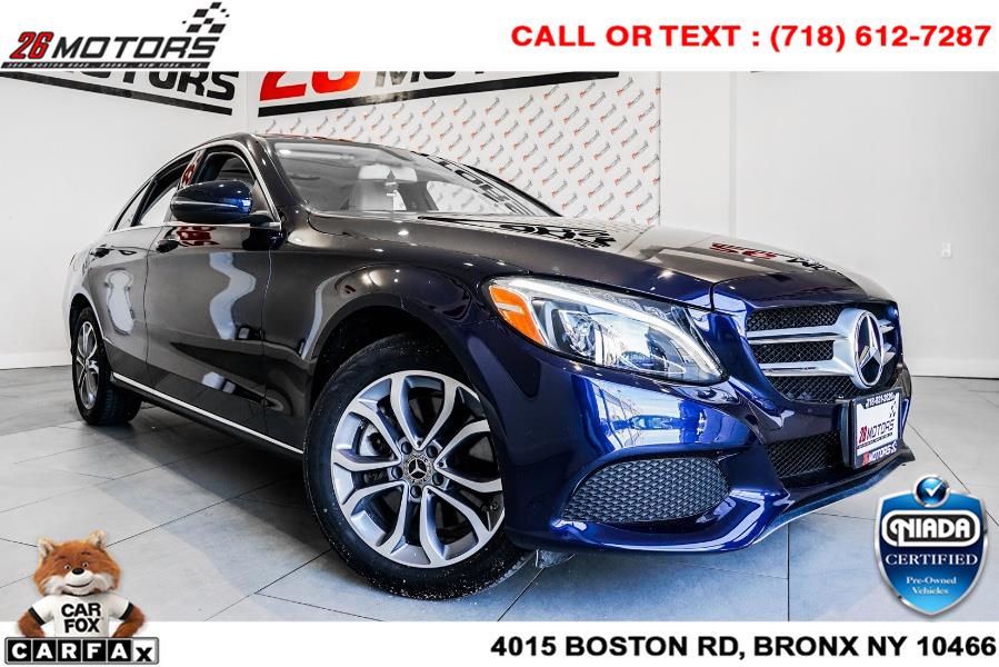 Used Mercedes-Benz C-Class C 300 4MATIC Sedan 2018 | 26 Motors Corp. Bronx, New York Used Mercedes-Benz C-Class C 300 4MATIC Sedan 2018 | 26 Motors Corp. Bronx, New York