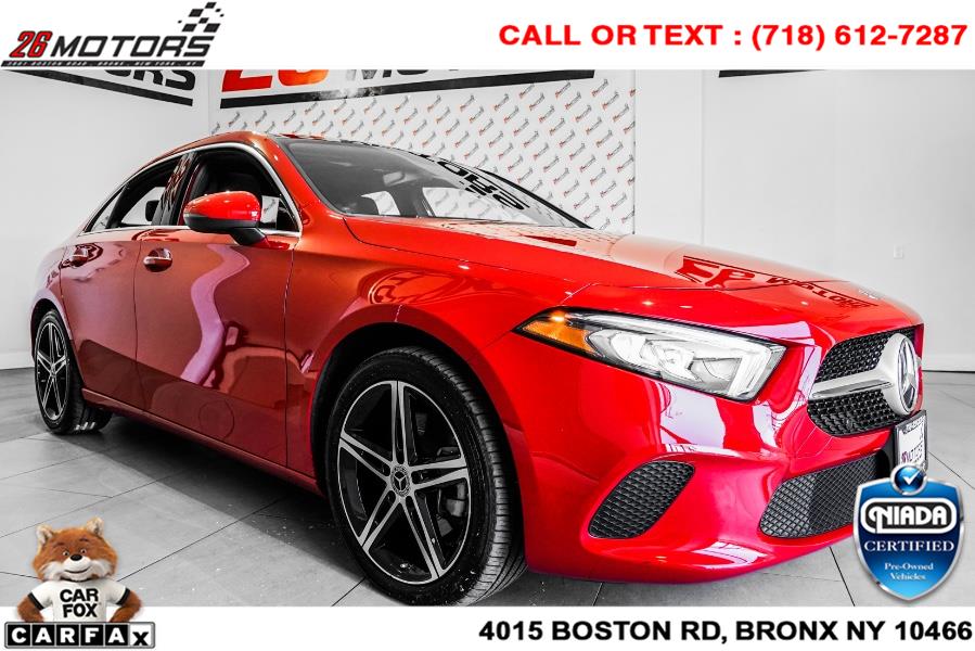 Used Mercedes-Benz A-Class A 220 4MATIC Sedan 2019 | 26 Motors Corp. Bronx, New York Used Mercedes-Benz A-Class A 220 4MATIC Sedan 2019 | 26 Motors Corp. Bronx, New York