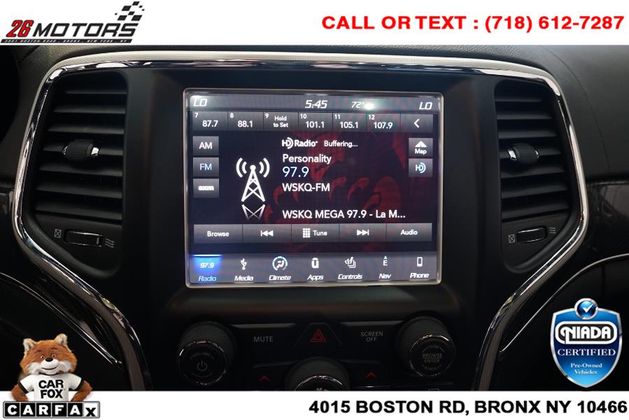 Used Jeep Grand Cherokee SRT 4x4 2018 | 26 Motors Corp. Bronx, New York Used Jeep Grand Cherokee SRT 4x4 2018 | 26 Motors Corp. Bronx, New York