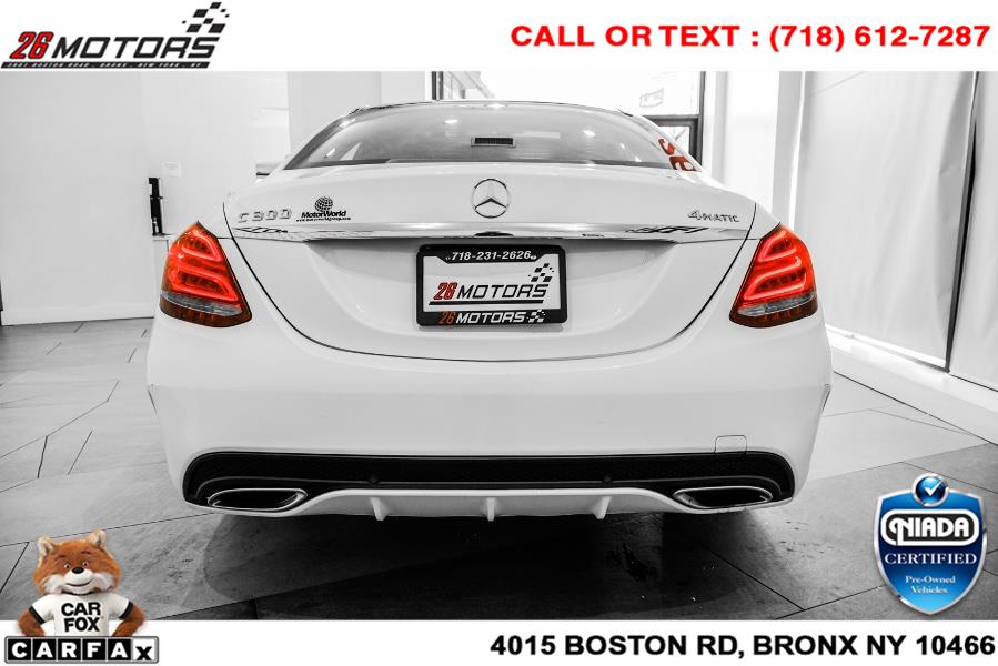 Used Mercedes-Benz C-Class 4dr Sdn C 300 Sport 4MATIC 2015 | 26 Motors Corp. Bronx, New York Used Mercedes-Benz C-Class 4dr Sdn C 300 Sport 4MATIC 2015 | 26 Motors Corp. Bronx, New York