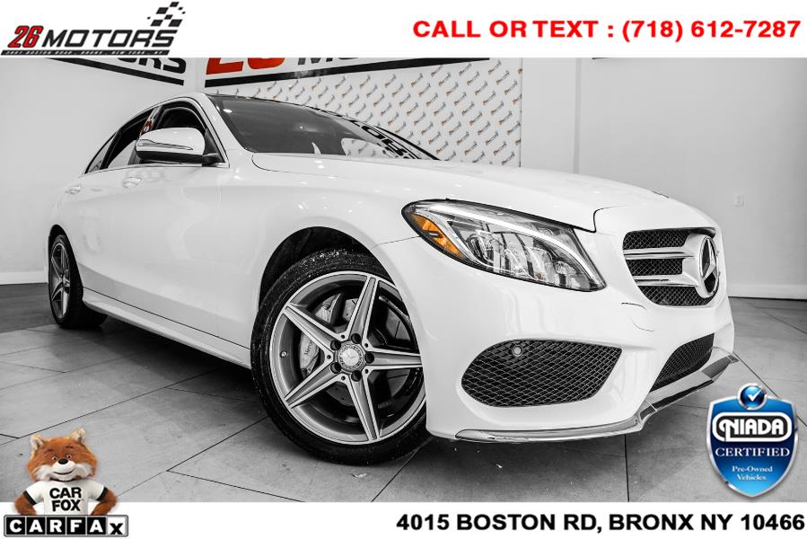Used Mercedes-Benz C-Class 4dr Sdn C 300 Sport 4MATIC 2015 | 26 Motors Corp. Bronx, New York Used Mercedes-Benz C-Class 4dr Sdn C 300 Sport 4MATIC 2015 | 26 Motors Corp. Bronx, New York