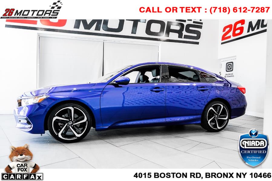 Used Honda Accord Sedan Sport 1.5T CVT 2019 | 26 Motors Corp. Bronx, New York Used Honda Accord Sedan Sport 1.5T CVT 2019 | 26 Motors Corp. Bronx, New York