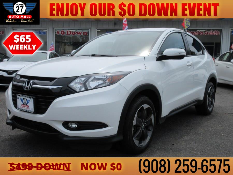 Used Honda HR-V EX AWD CVT 2018 | Route 27 Auto Mall. Linden, New Jersey