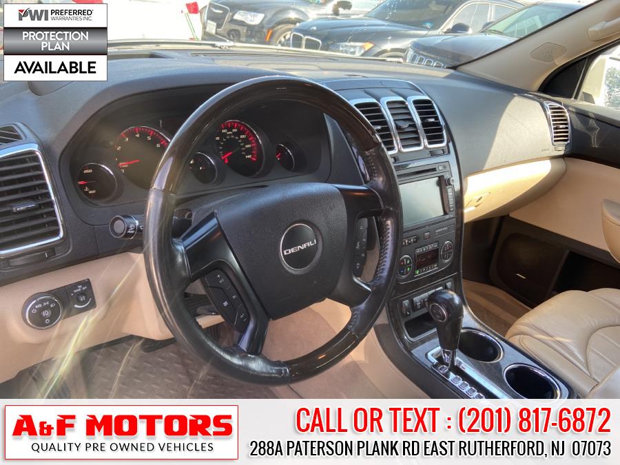 2012 GMC Acadia AWD 4dr Denali, available for sale in East Rutherford, New Jersey | A&F Motors LLC. East Rutherford, New Jersey 2012 GMC Acadia AWD 4dr Denali, available for sale in East Rutherford, New Jersey | A&F Motors LLC. East Rutherford, New Jersey