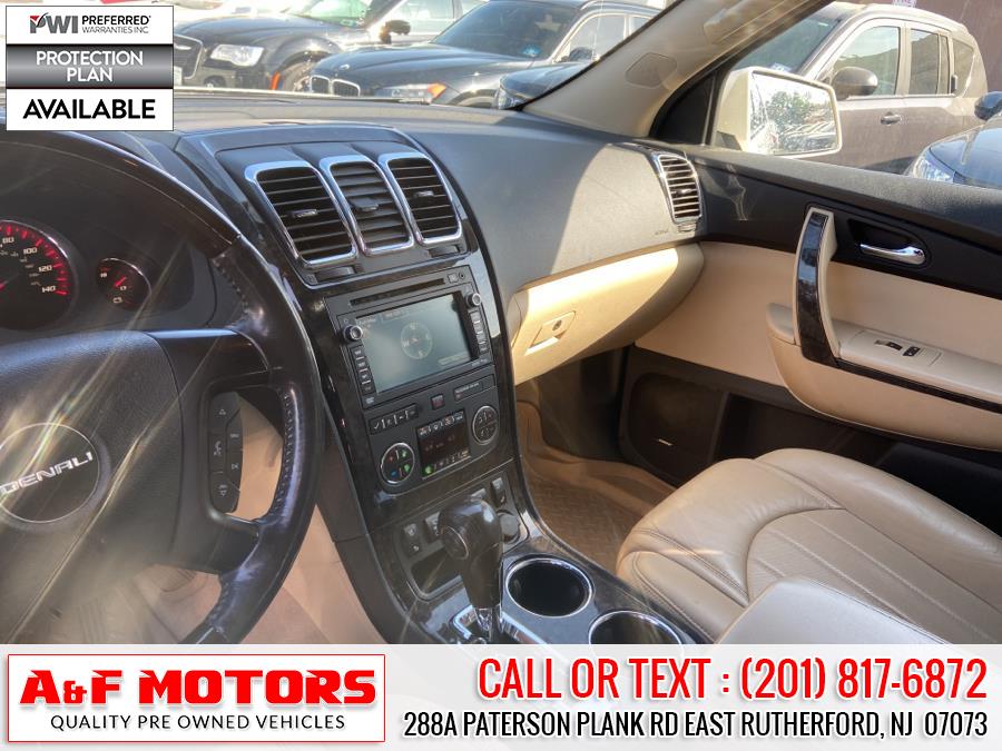 2012 GMC Acadia AWD 4dr Denali, available for sale in East Rutherford, New Jersey | A&F Motors LLC. East Rutherford, New Jersey 2012 GMC Acadia AWD 4dr Denali, available for sale in East Rutherford, New Jersey | A&F Motors LLC. East Rutherford, New Jersey